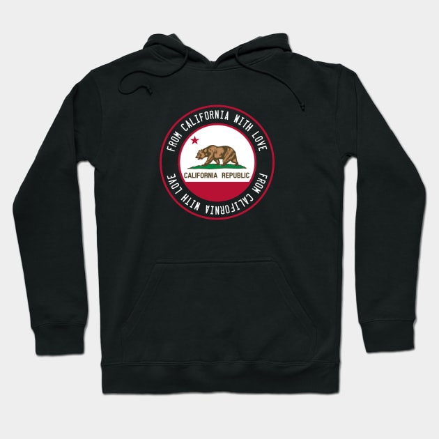 From California with love Hoodie by NEFT PROJECT